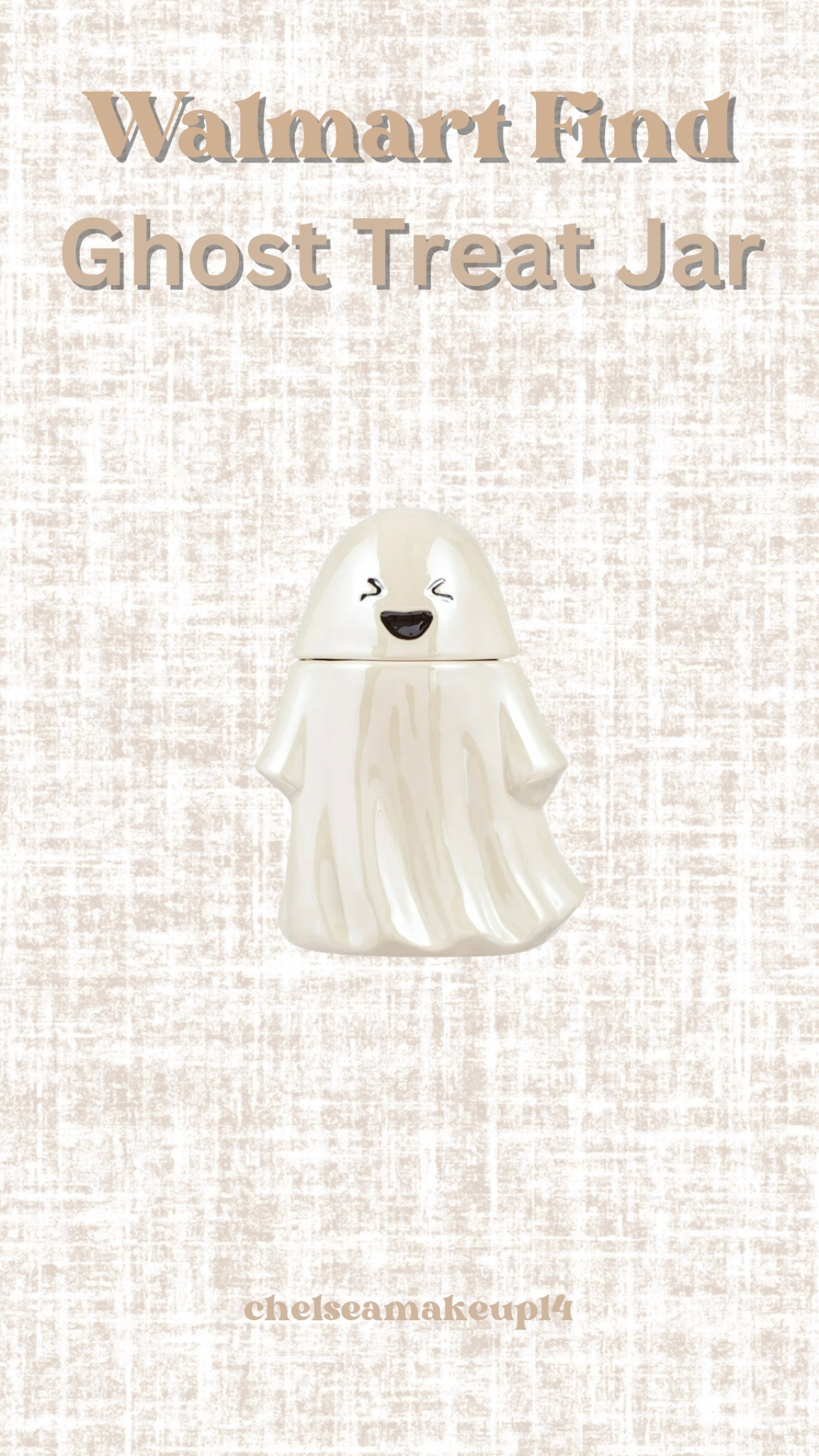 Walmart find cute ghost treat jar 

#LTKHome #LTKSeasonal