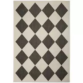 Buy Homemaker Polypropylene Black Rectangle Rug - 160 x 230cm | Rugs | Argos | argos.co.uk