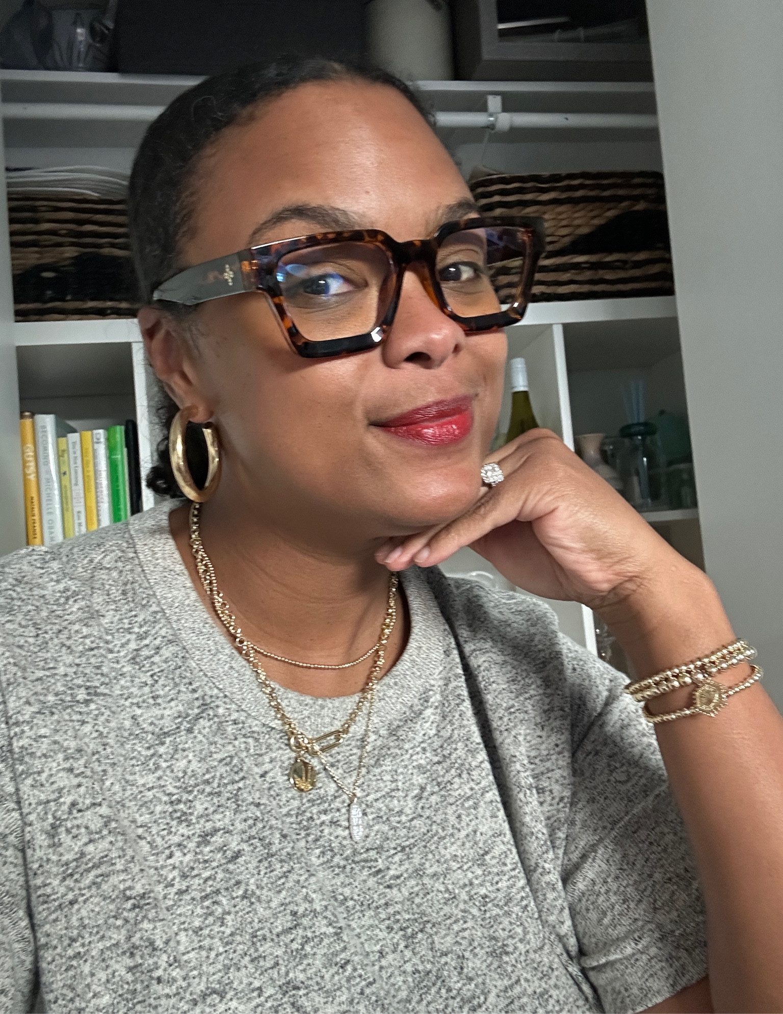 New specs! Love these blue light glasses 🧡

#LTKFindsUnder50