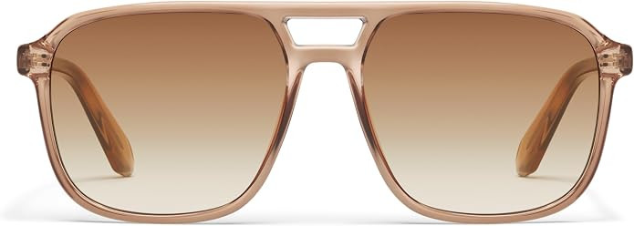 QUAY womens On the Fly Aviator Sunglasses | Amazon (US)