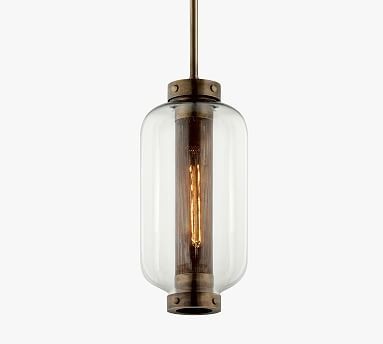 Kay Glass Outdoor Pendant | Pottery Barn (US)