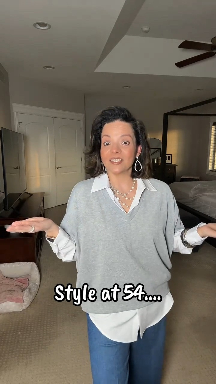 An oversized shirt is freedom.
It's eftortless, ageless, and always in its simplicity. Always a multitude of ways to style them.

#LTKootd #LTKOver40