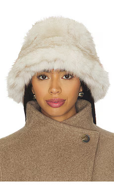 Perri Faux Fur Bucket Hat
                    
                    Lovers and Friends | Revolve Clothing (Global)