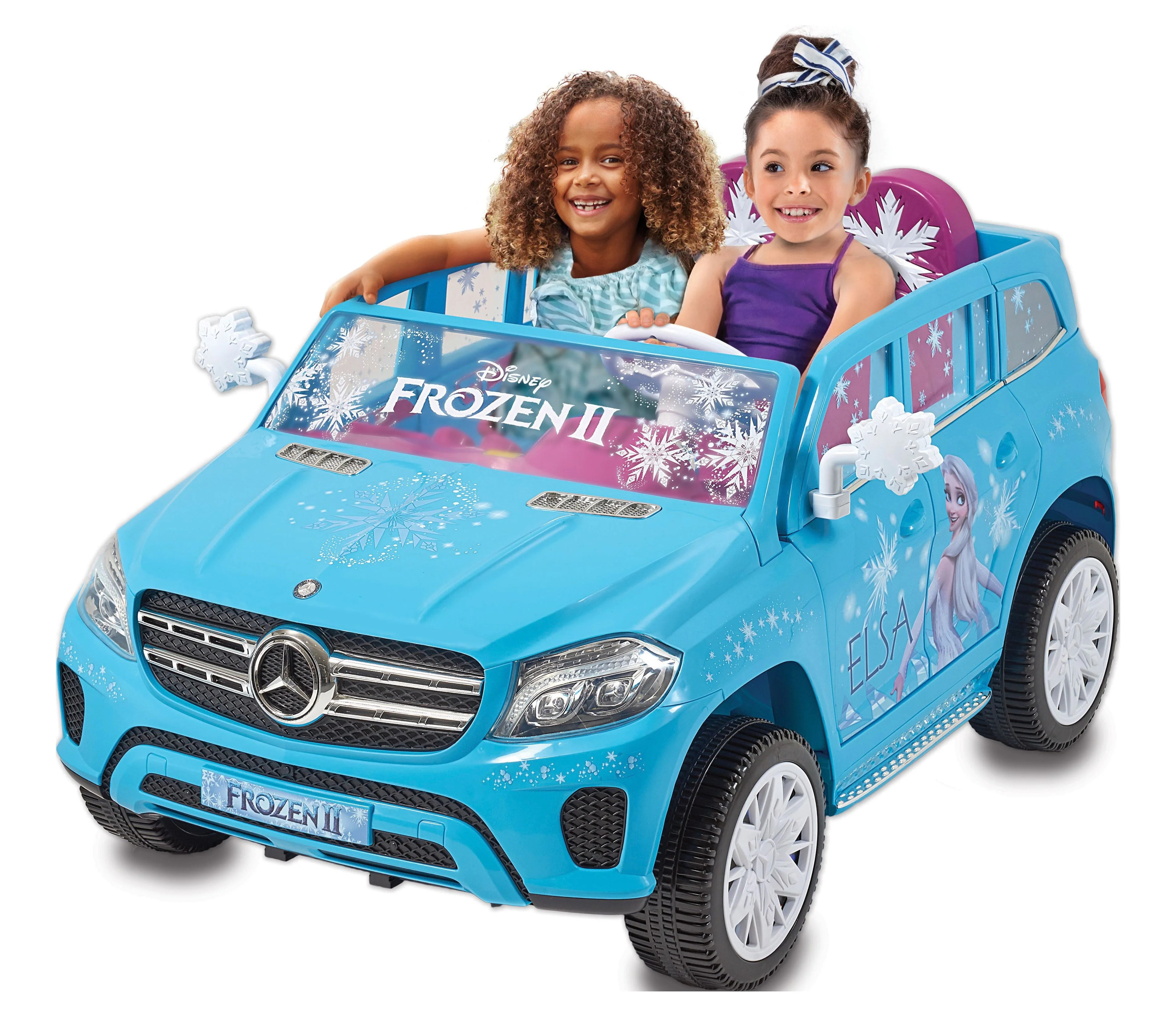 12V Disney's Frozen Mercedes GLS-320, Battery Powered Ride-on, Kids Ages 3+, up to 5 MPH | Walmart (US)