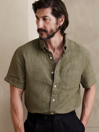Castelletto Linen Shirt | Banana Republic (US)