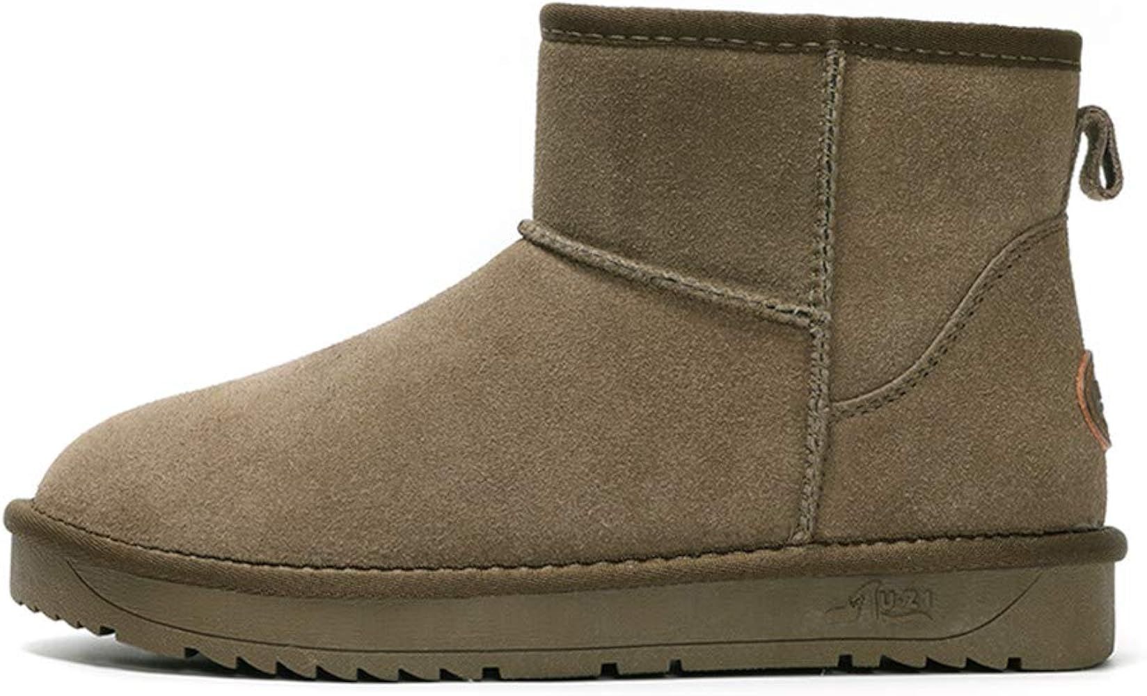 TN TANGNEST Women's Classic Winter Warm Outdoor Ankle Boot Slip On Snow Boots | Amazon (US)