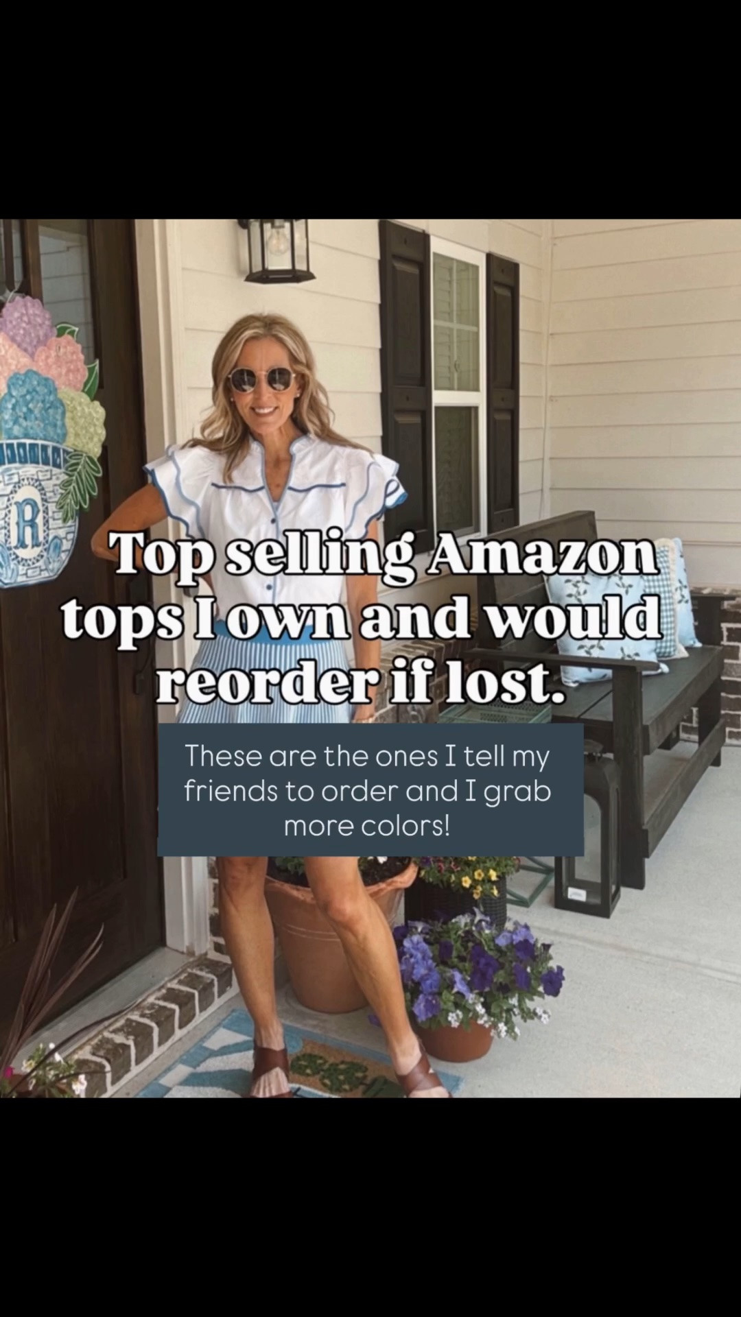 Top selling Amazon tops I own + would reorder without thinking twice … the ones I wear on repeat and tell my friends about!! Comment TOPS for links 



Amazon tops, Amazon fashion finds, Amazon best sellers, Amazon tops for women, affordable fashion, everyday outfits, casual chic style, spring outfits, summer tops, workwear outfits, teacher outfits, classic style, elevated basics, feminine tops, ruffle sleeve tops, floral blouses, striped tops, colorful tops, lightweight tops, breathable fabrics, denim outfit ideas, jeans