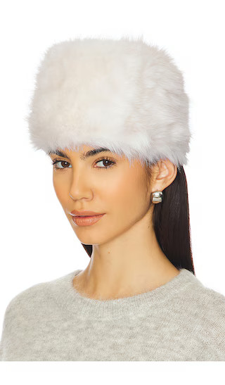 Margot Pillbox Hat in Blanc | Revolve Clothing (Global)