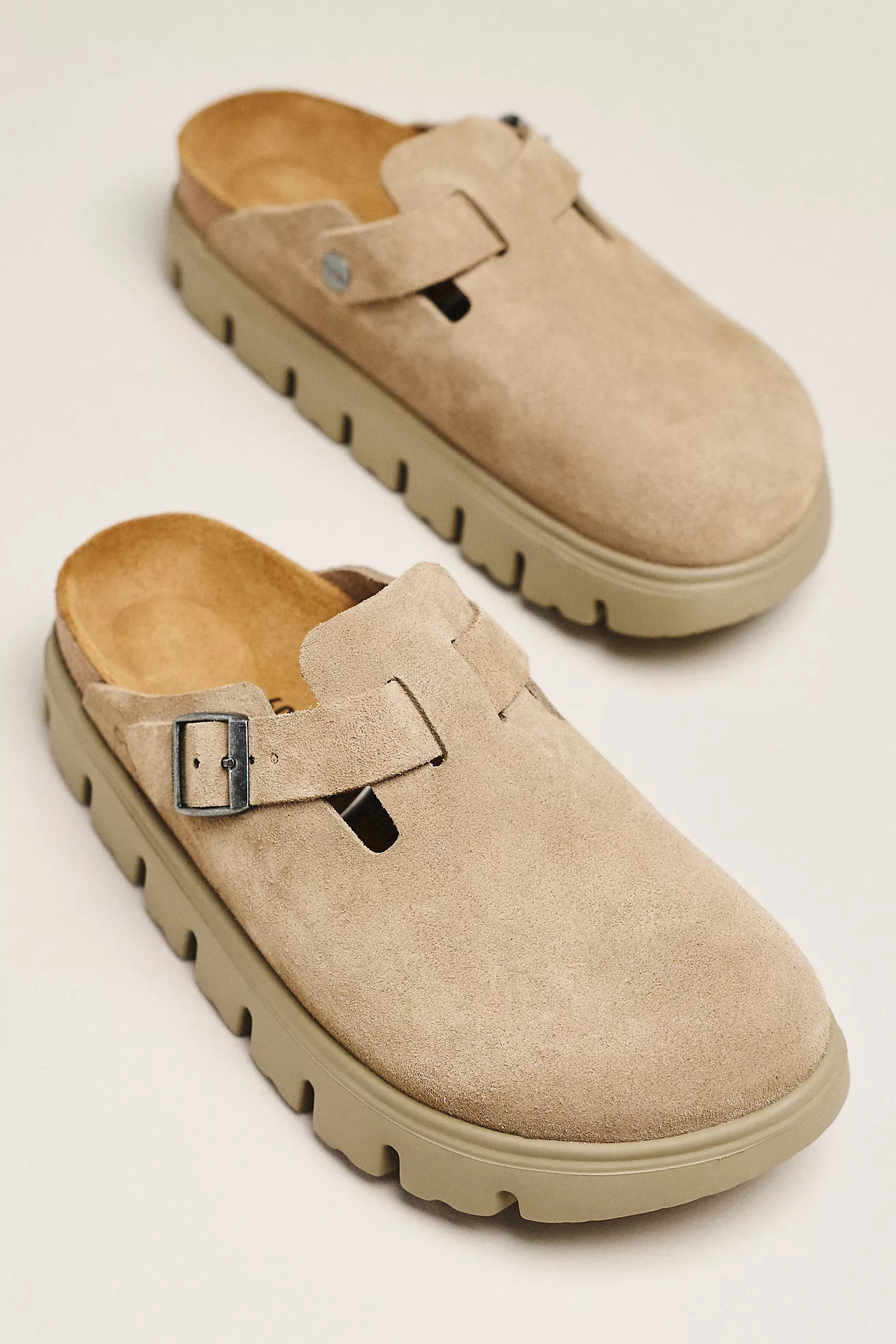 Birkenstock Boston Chunky Clogs | Anthropologie (US)