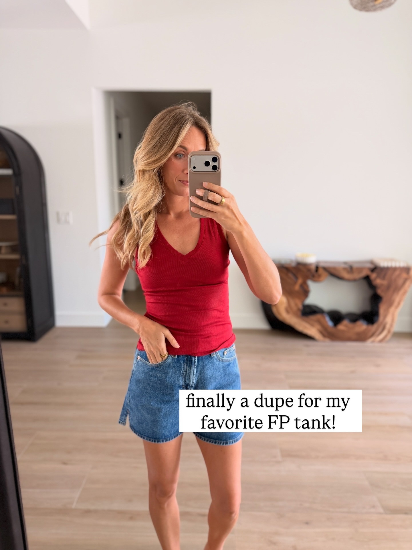 Freepeople tank top dupe 

#LTKU #LTKSeasonal #LTKmomlife