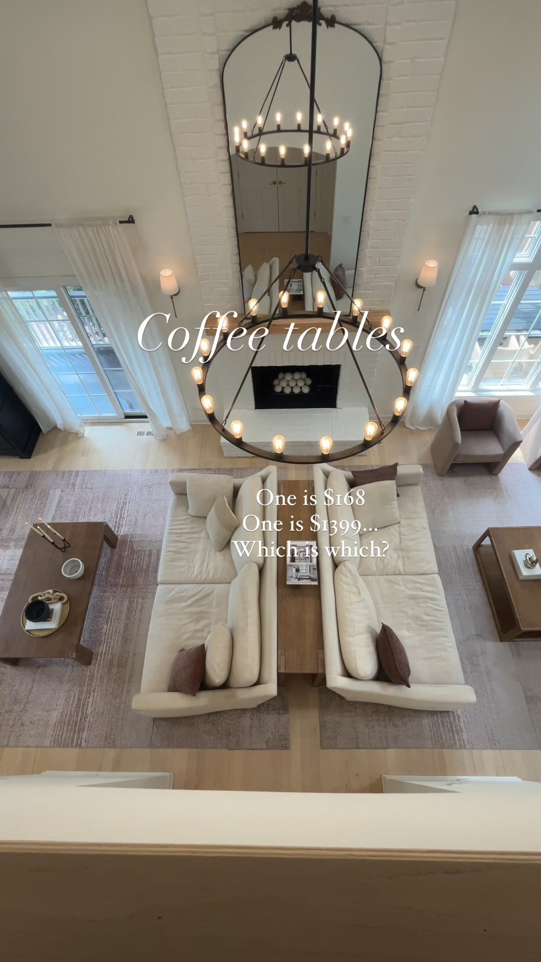 Walmart vs. Crate and Barrel. Can you tell the difference? 
#ltkcoffeetable #walmarthome #walmart #crateandbarrel #splurge #save #whichiswhich



#LTKHome #LTKStyleTip