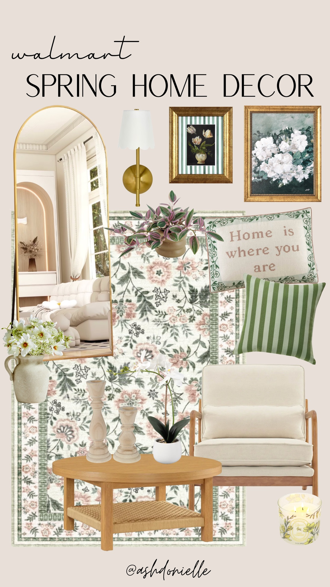 Walmart spring home decor

pastel throw pillows
floral table centerpieces
neutral spring wreaths
light linen curtains
botanical wall art
woven baskets decor
soft sage green accents
ceramic vases styling
spring coffee table decor
bright entryway refresh

#LTKHome #LTKSaleAlert #LTKSeasonal