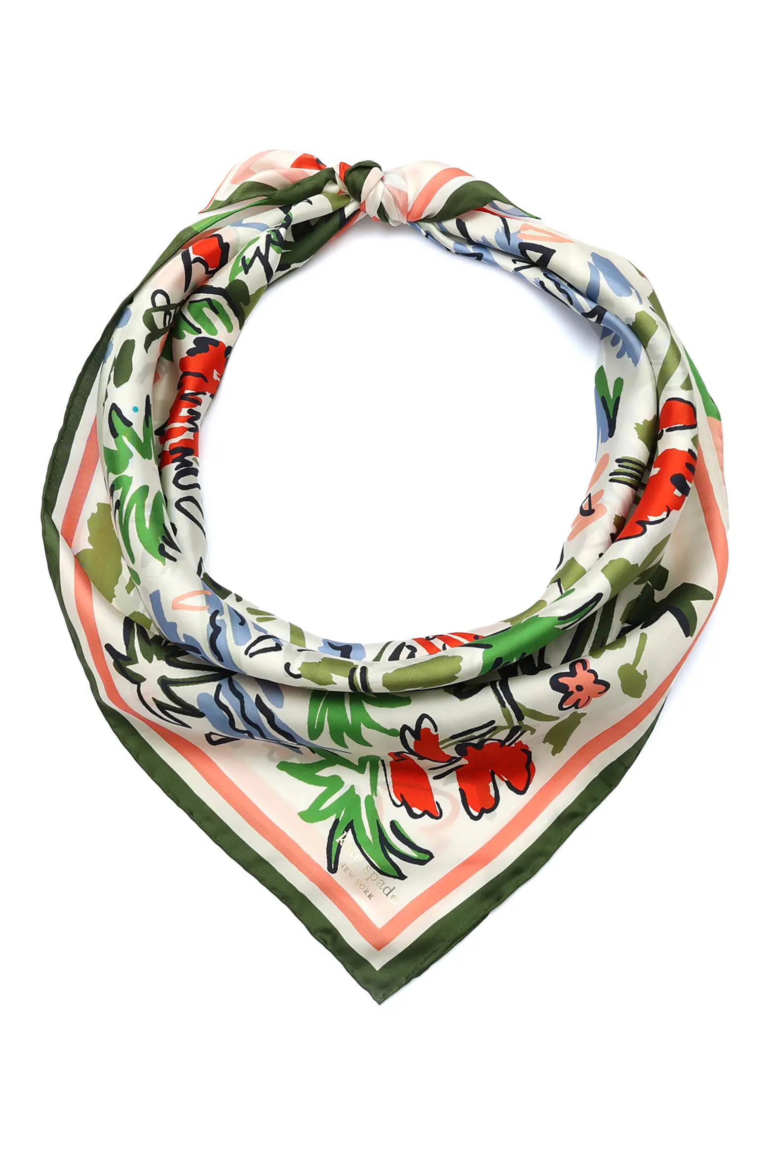 coastal scene silk square scarf (Women) | Nordstromrack | Nordstrom Rack