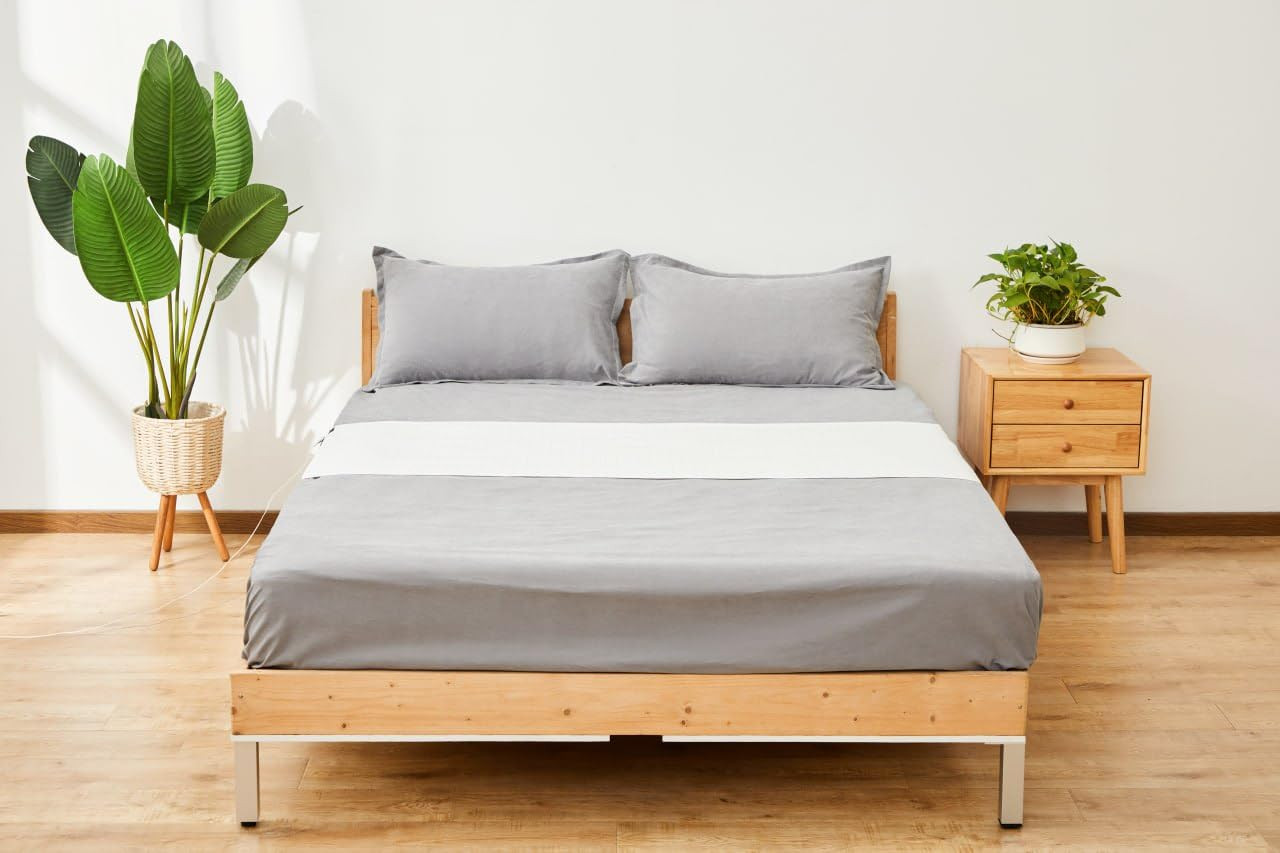 Grounding Sheet, Fits All Bed Sizes, Organic Cotton + Silver Fiber, 24" x 104" | Amazon (US)