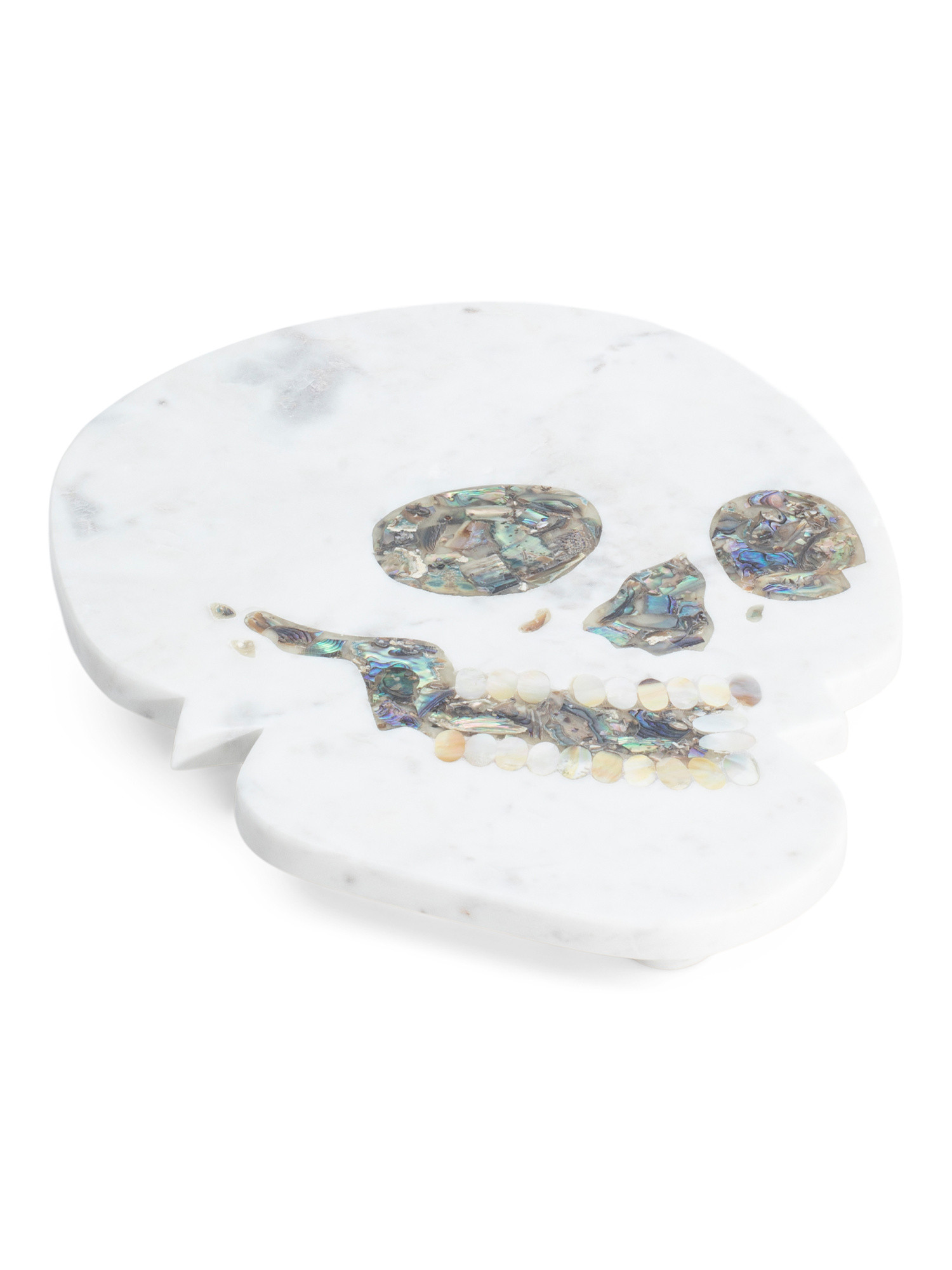 14x10 Marble Skull Cheeseboard | TJ Maxx