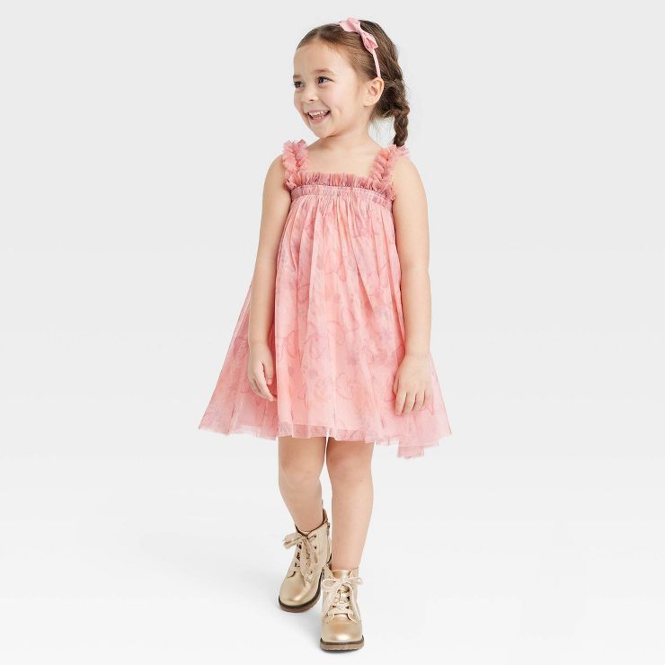 Toddler Girls' Disney Minnie Mouse Tutu Dress - Pink | Target