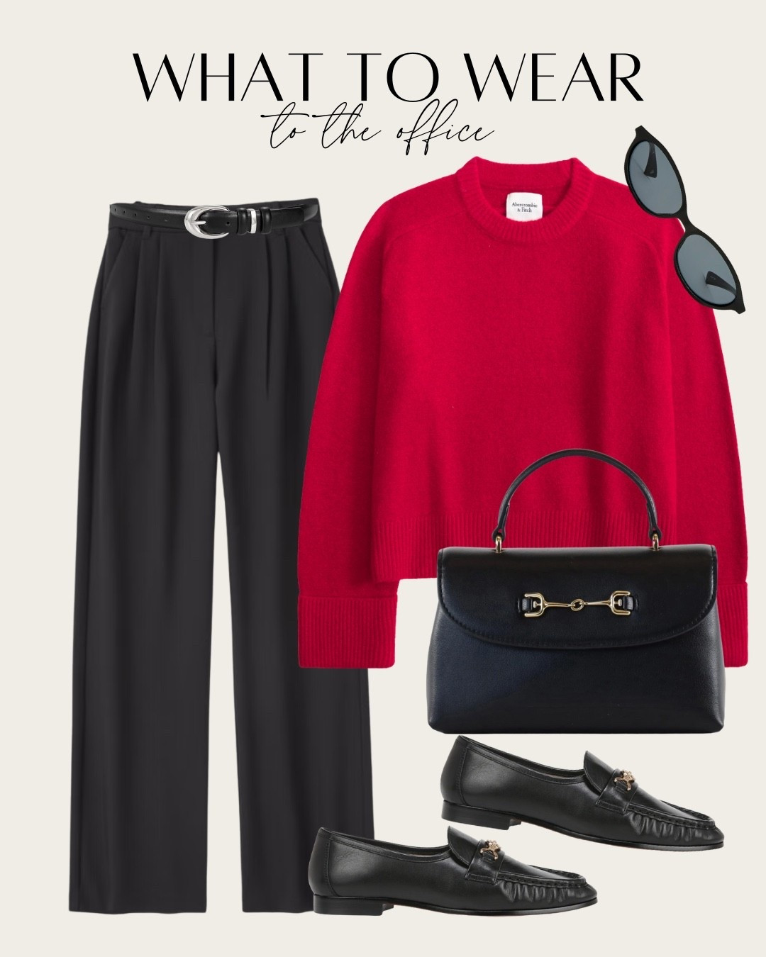 What to wear to the office! Get extra 15% off the sweater and pants with code DENIMAFF

#LTKSaleAlert #LTKWorkwear