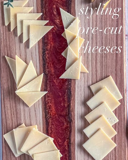 Styling Pre-Sliced Cheeses 

#LTKparties #LTKhome #LTKSeasonal