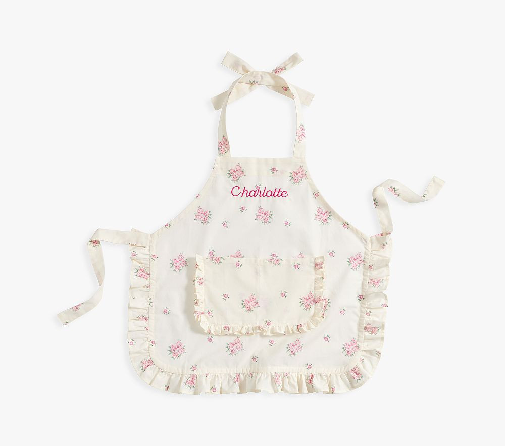 LoveShackFancy Apron, Antoinette Floral | Pottery Barn Kids
