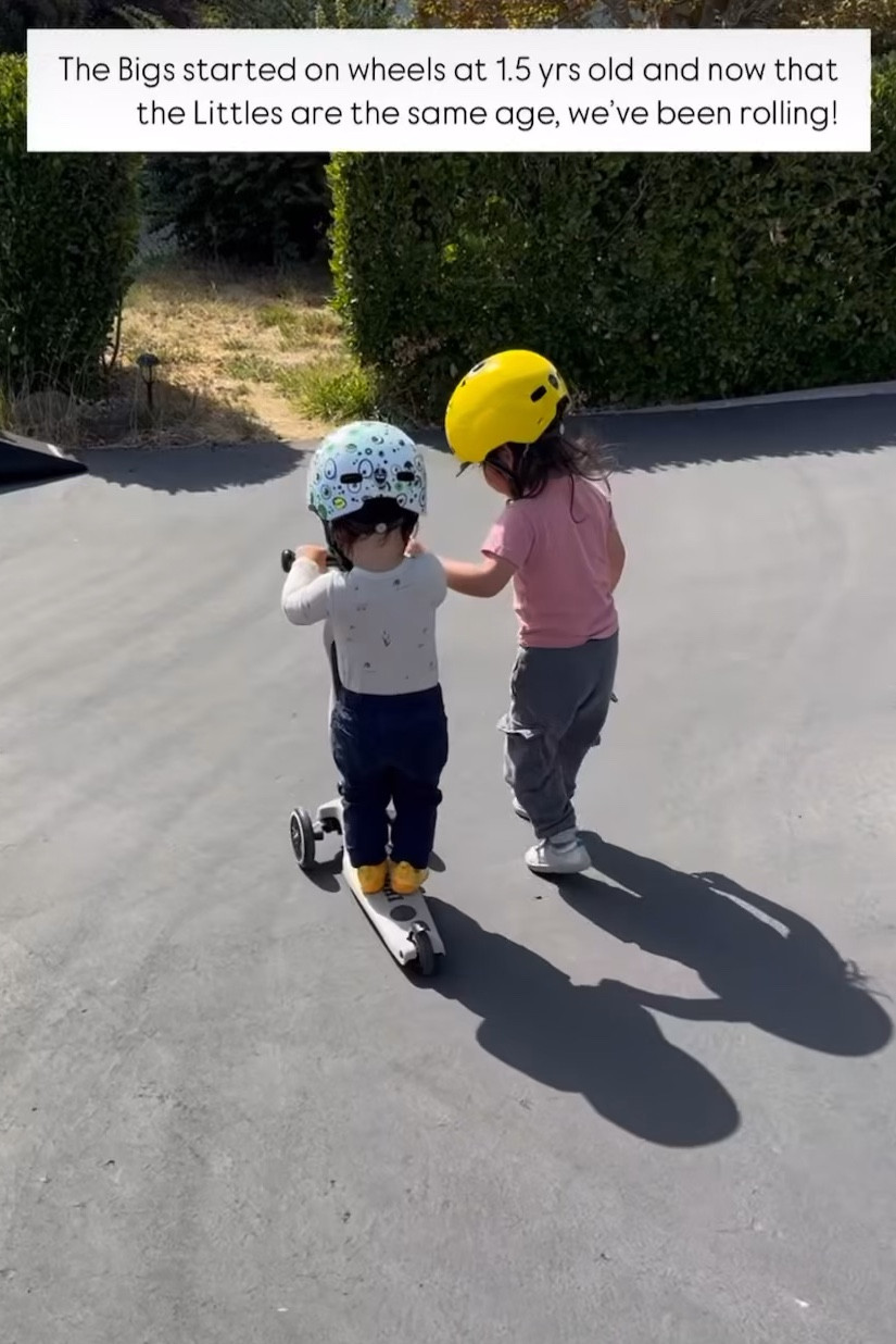 Having fun outside on wheels! 🛞🛝

#LTKSeasonal #LTKHome #LTKKids