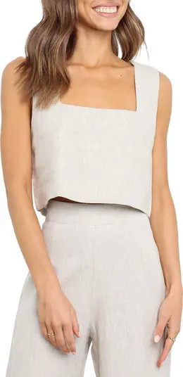 Devlin Linen Crop Tank | Nordstrom