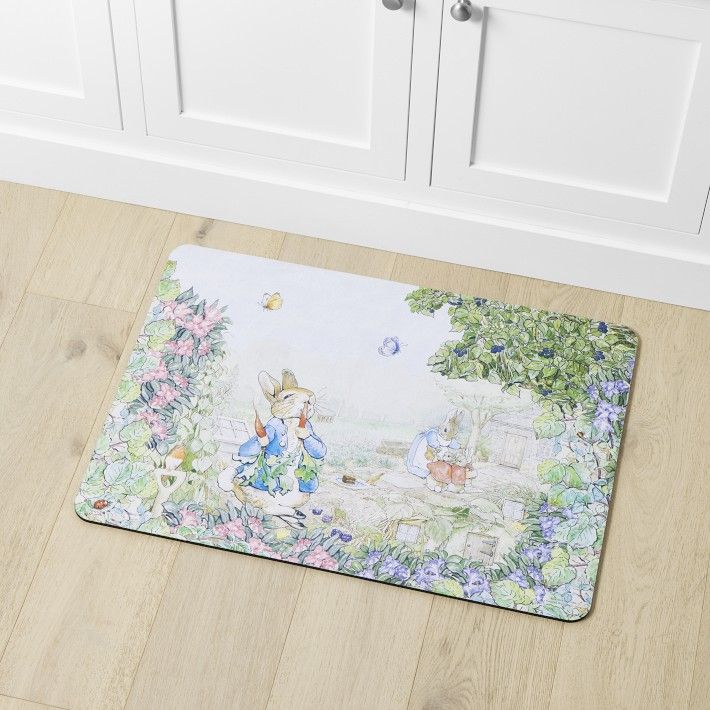 Peter Rabbit™ Cushion Floormat, 31" x 22" | Williams-Sonoma