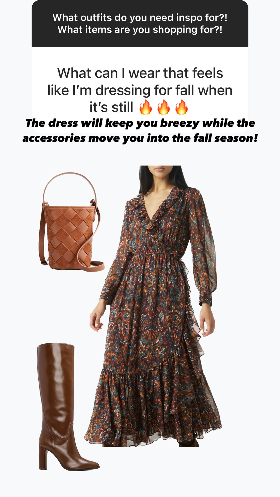 Fall transition outfit 

Fall dress 

#LTKSeasonal #LTKFind #LTKworkwear