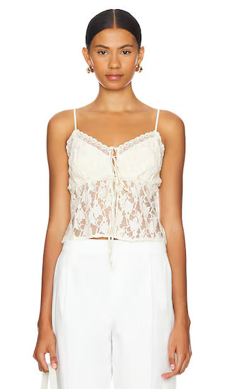 Free People X Intimately FP Daylight Cami in Cream. - size M | Revolve Clothing (Global)