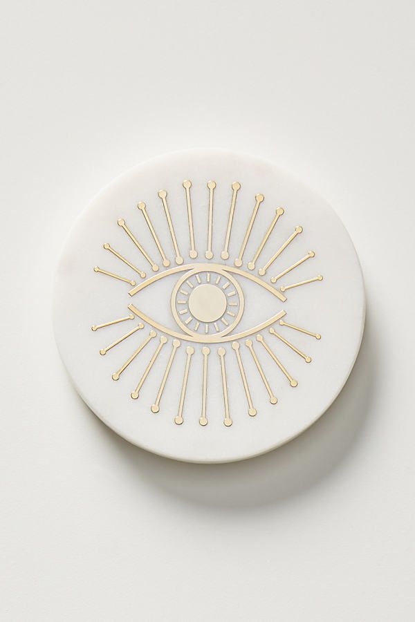 Cassiopeia Coaster By Anthropologie in White Size COASTERS | Anthropologie (US)