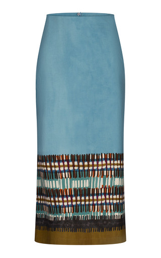 Atira Printed Cotton Midi Skirt | Moda Operandi (Global)