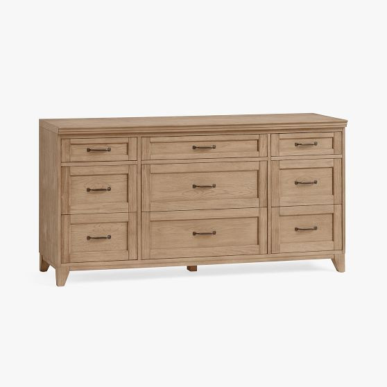 Hampton 9-Drawer Wide Dresser (63.5w x 21d") | Pottery Barn Teen