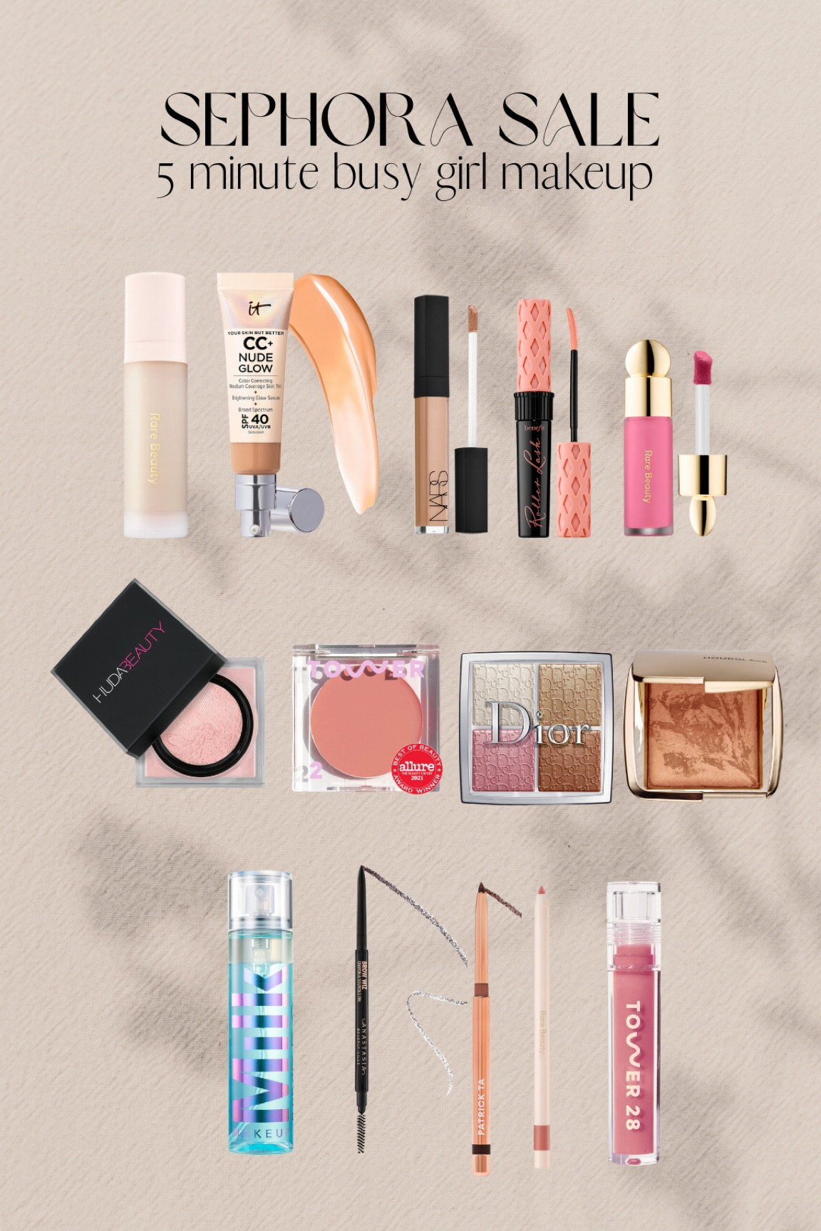 Makeup bag staples from the sephora sale 

#LTKbeauty #LTKGiftGuide #LTKBeautySale