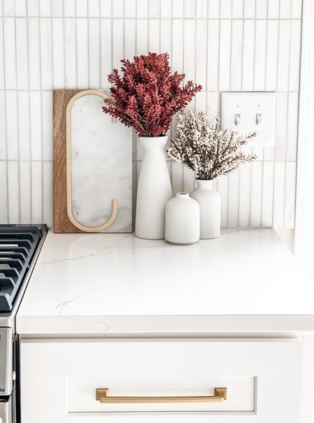 🍁Fall kitchen counter. 

#LTKhome #LTKSeasonal #LTKfindsunder100