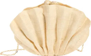 POOLSIDE The Origami Scallop Clutch | Nordstrom | Nordstrom