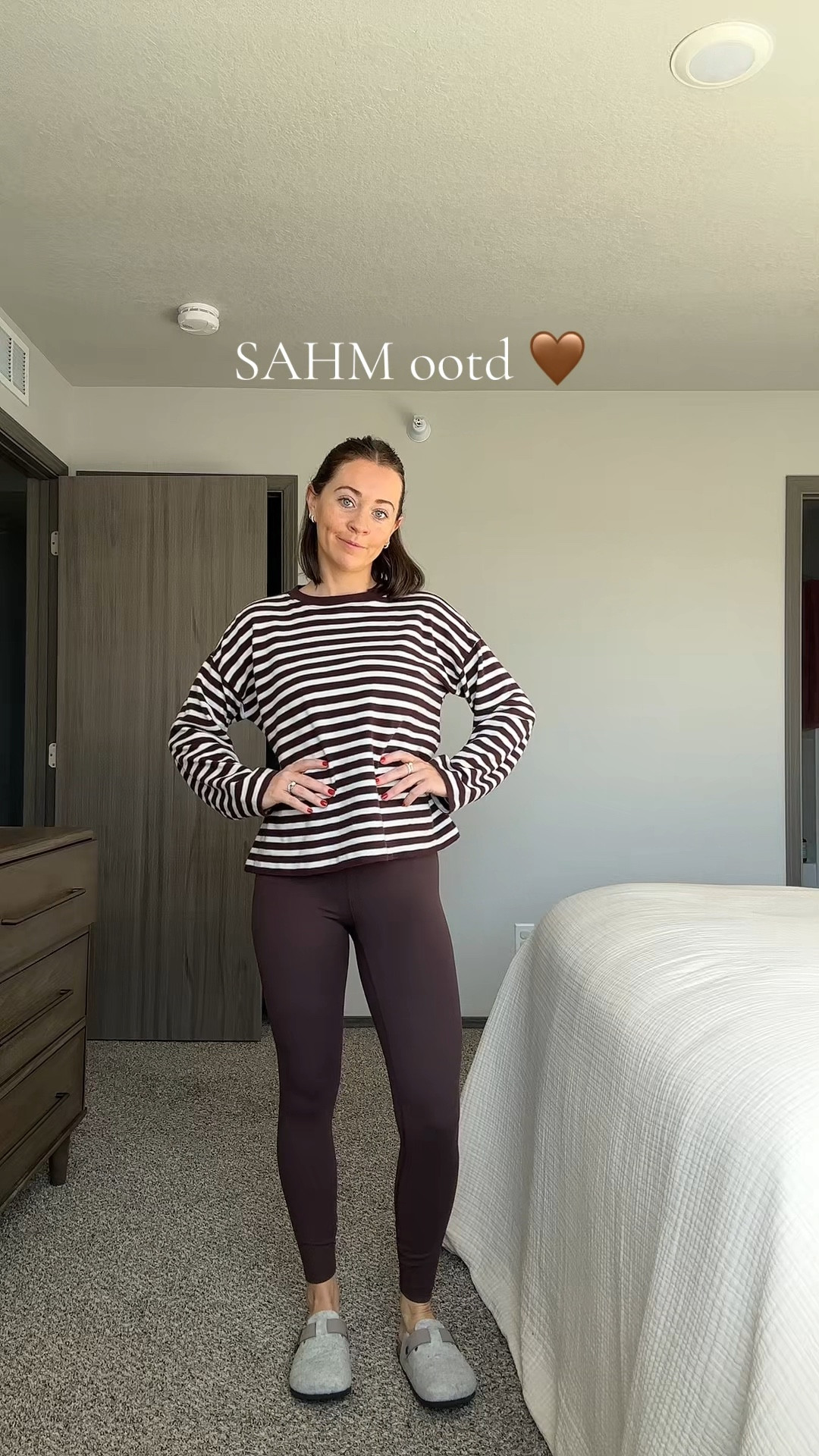 Loving me some stripes lately! 

Top runs big - I’m wearing an xxs and xs in leggings! 

#madewell 
#target 

#LTKootd #LTKgrwm #LTKmomlife