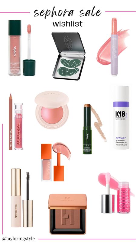 Sephora sale wishlist picks! Some of the products I’ve been wanting to try! 

#LTKbeauty #LTKsalealert #LTKxSephora