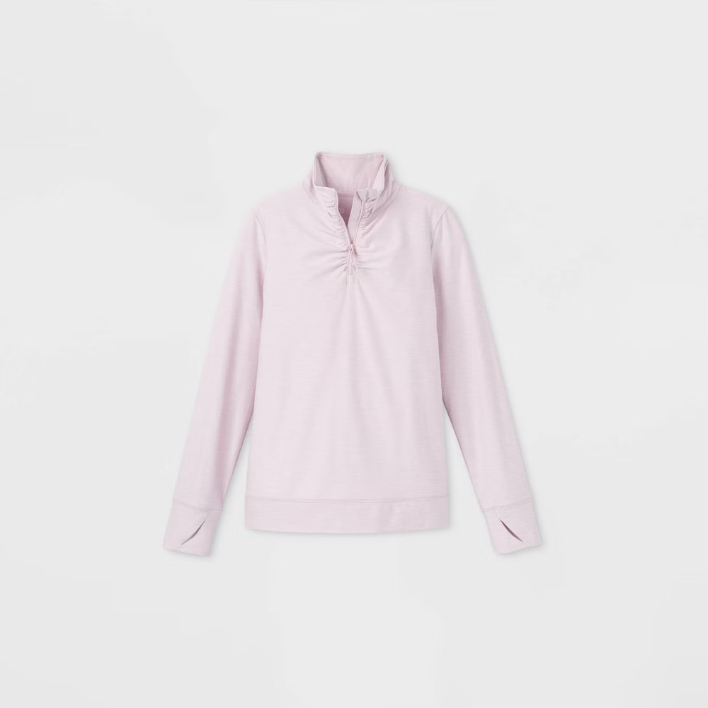 Girls' Soft 1/4 Zip Pullover - All in otion™ | Target