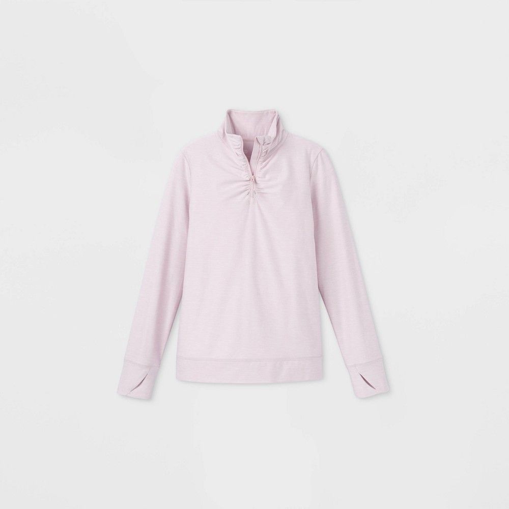 Girls' Soft 1/4 Zip Pullover - All in otion™ | Target