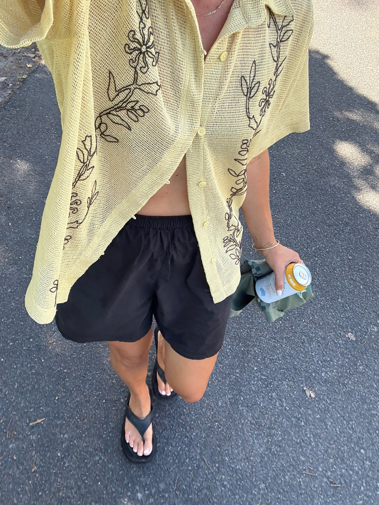 Camping style, these exact shorts are the button shorts from Deiji

#LTKaustralia #LTKsummer