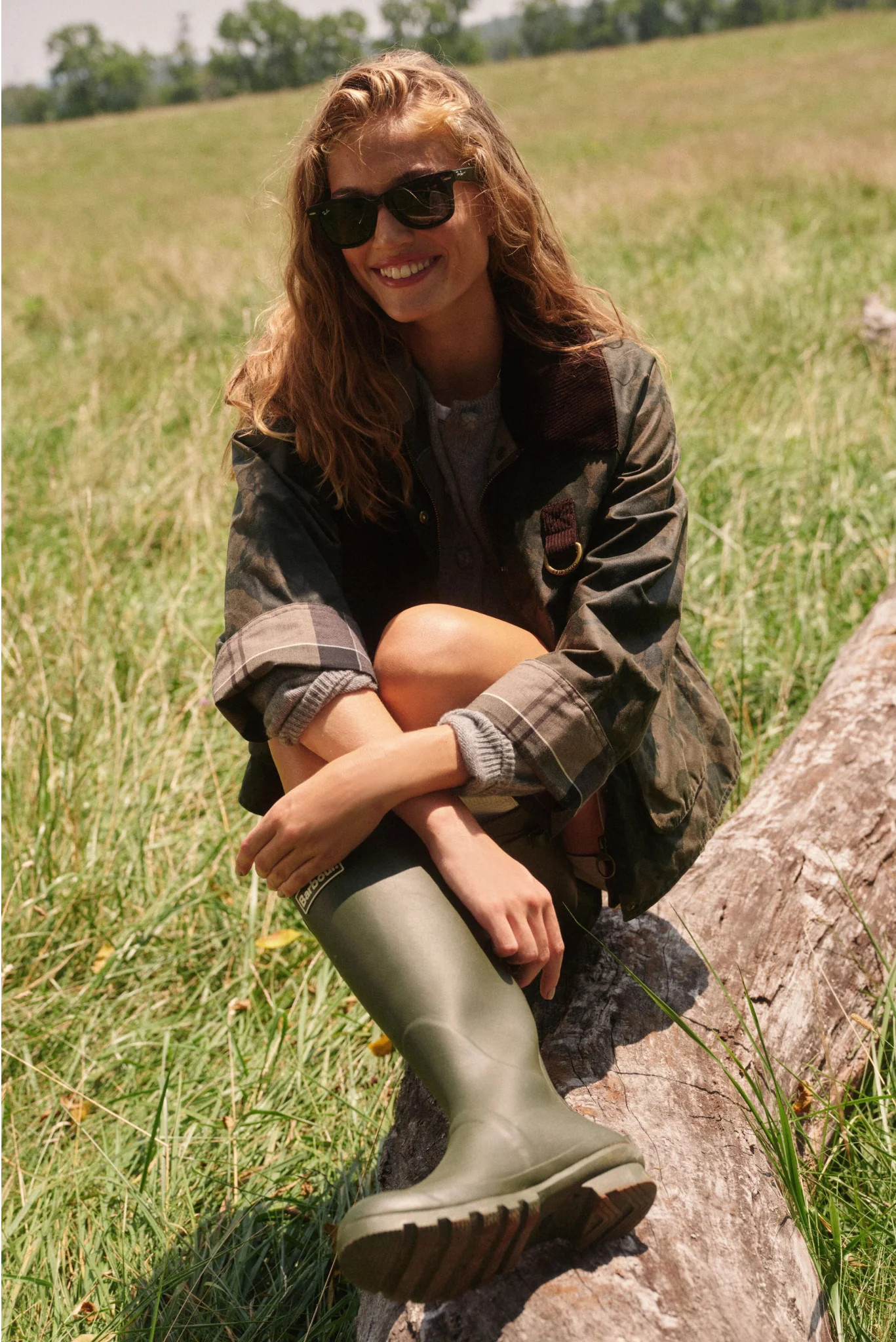 Archive Olive Barbour x Tuckernuck Beverly Wax Jacket | Tuckernuck (US)