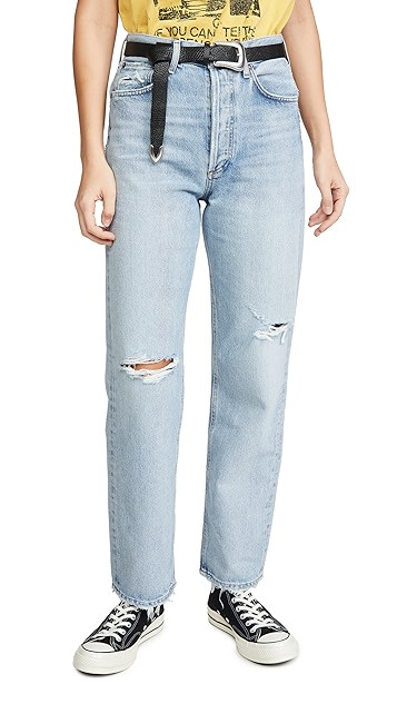 90's Mid Rise Loose Fit Jeans | Shopbop