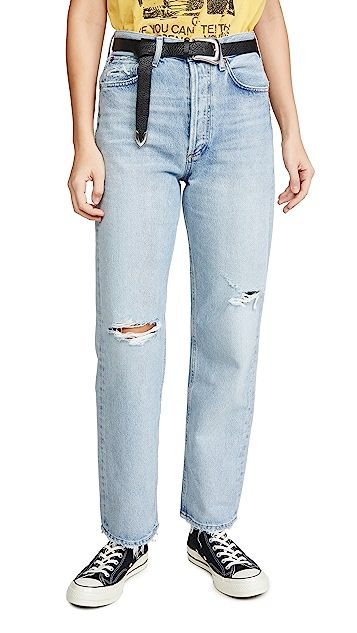 90's Mid Rise Loose Fit Jeans | Shopbop