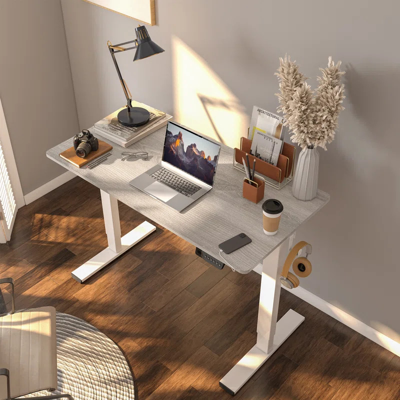 Mancheer Height Adjustable Standing Desk | Wayfair North America