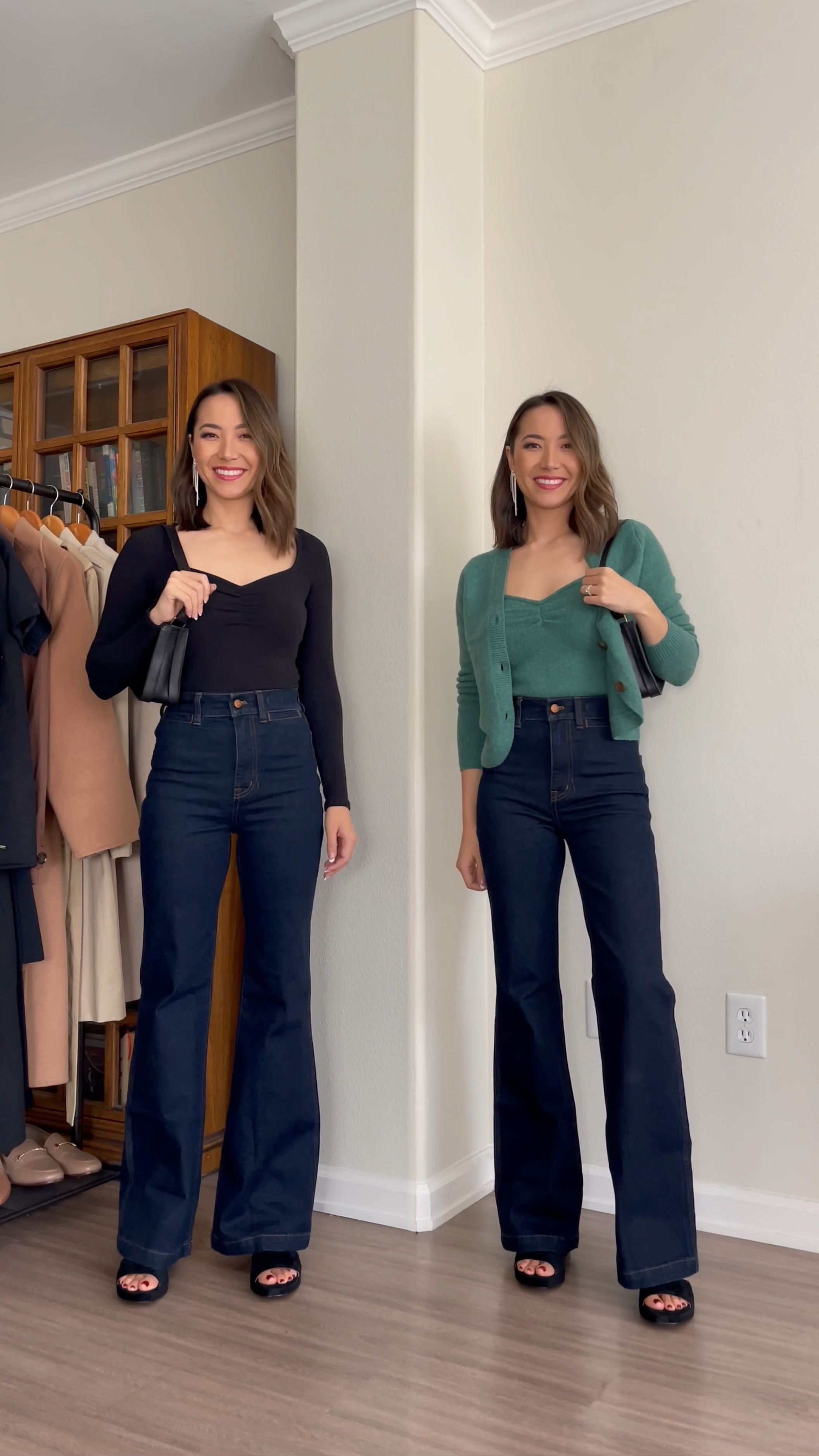 Casual holiday outfit ideas from @madewell! 40% off 
Tops xs
Jeans sized down two, 23 standard 

#LTKunder100 #LTKsalealert #LTKHoliday