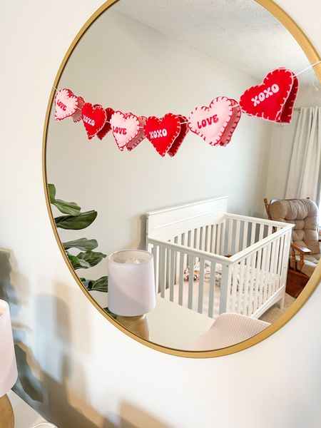 DIY felt heart Valentine’s Day banner 

#LTKSeasonal