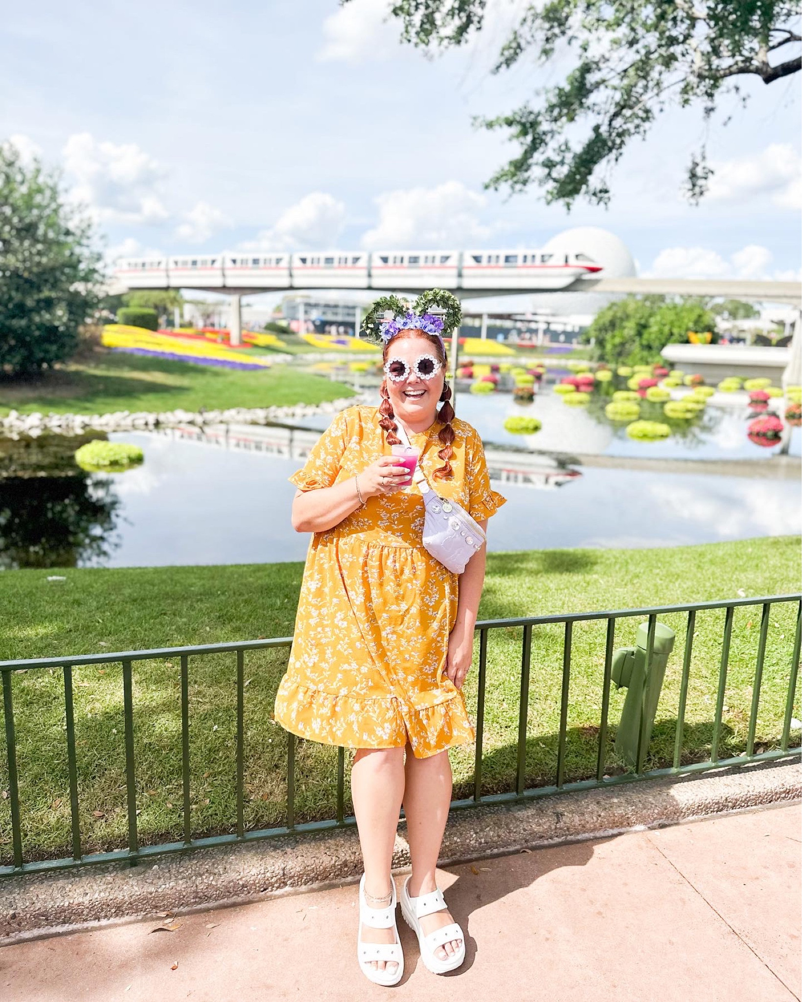 Violet lemonade bound at Disney’s flower and garden festival 