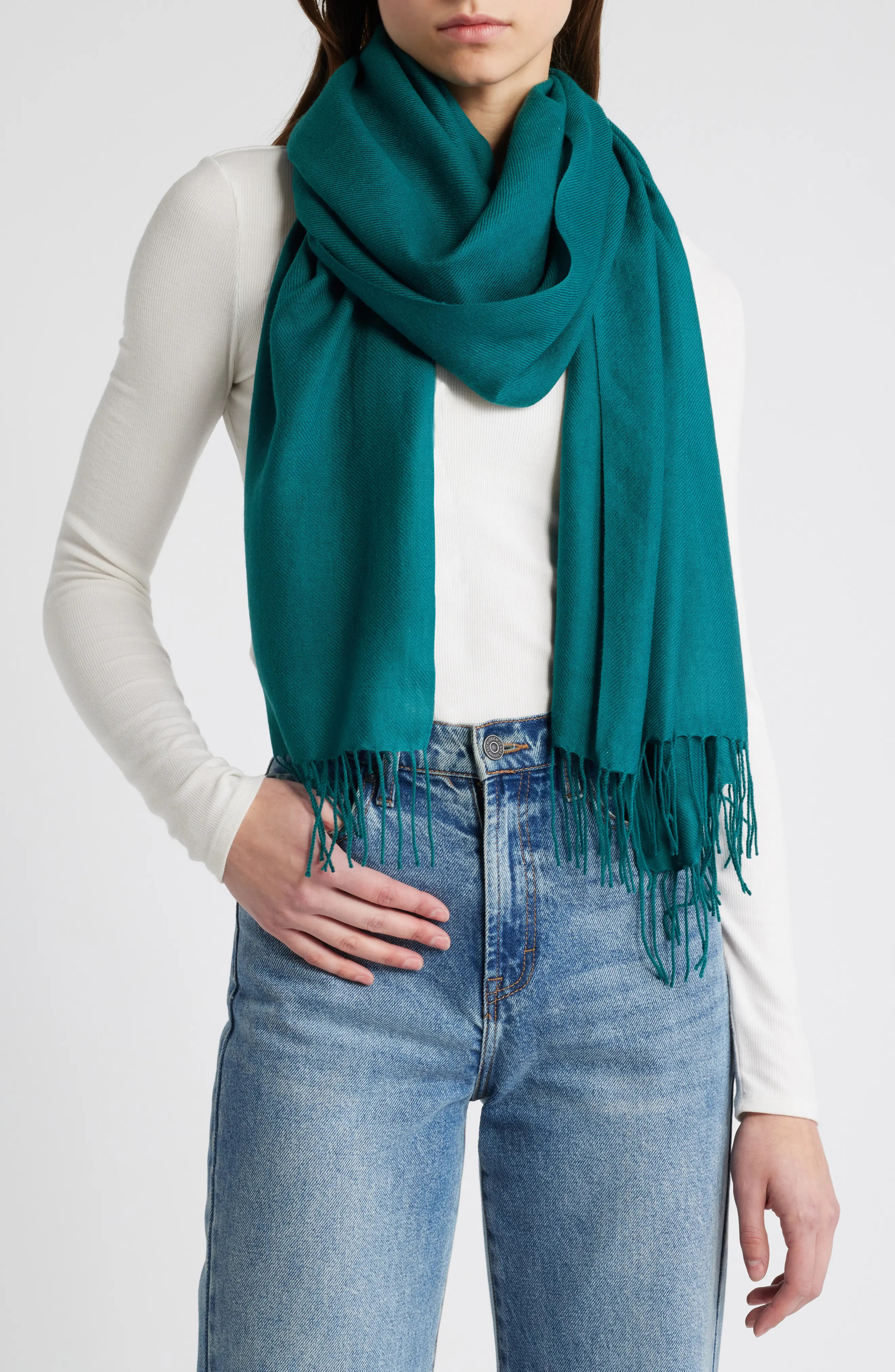 Tissue Weight Wool & Cashmere Scarf (Women) | Nordstrom | Nordstrom
