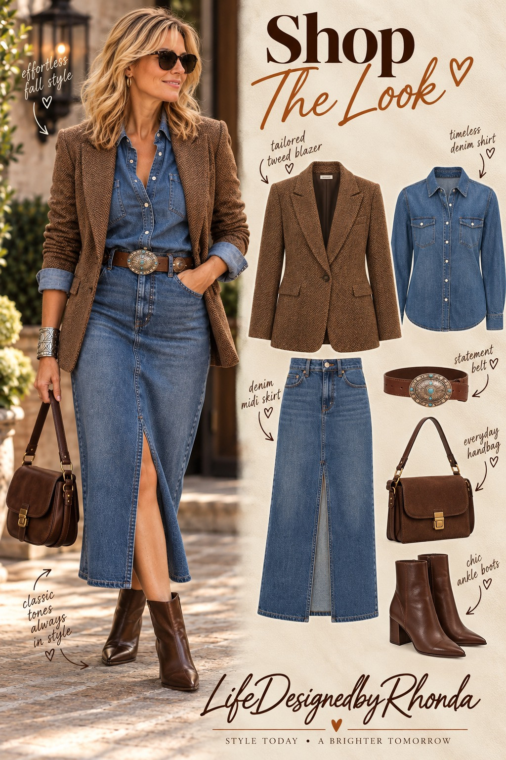 Make timeless fall style effortless with classic denim, tailored layers, and confident finishing touches. 

 #LTKootd #LTKvlog #LTKU