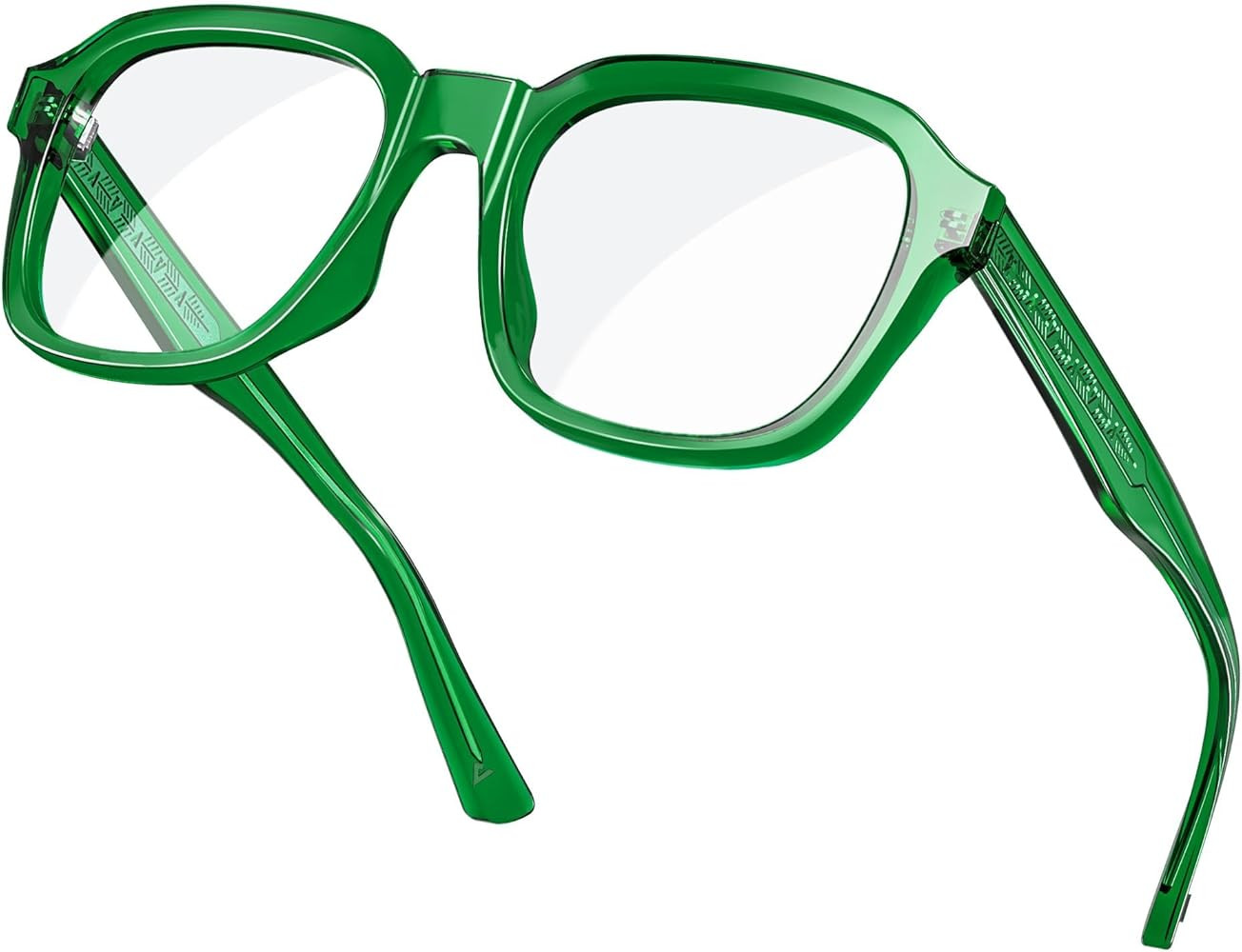 VISOONE Oversized Square Blue Light Blocking Glasses Fashion Computer Eyewear for Women and Men B... | Amazon (US)