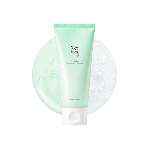 Beauty of Joseon Green Plum Refreshing Cleanser Gel Type Deep Pore Cleansing, Acne Face Wash, Blackhead Remover for All Skin Types, Korean Skincare 100ml, 3.38 fl.oz | Amazon (US)